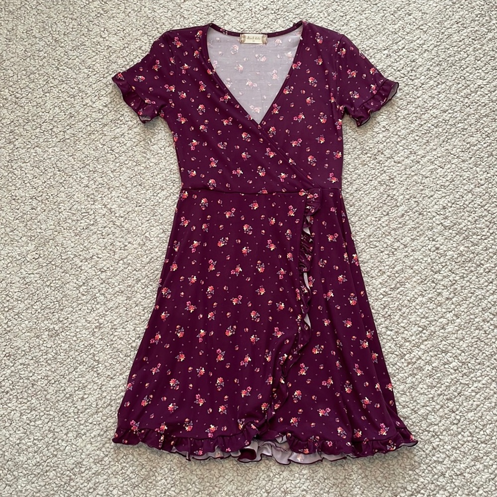 Altar’d State floral wrap dress